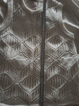 Chaleco punto vintage
