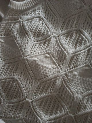 Chaleco punto vintage