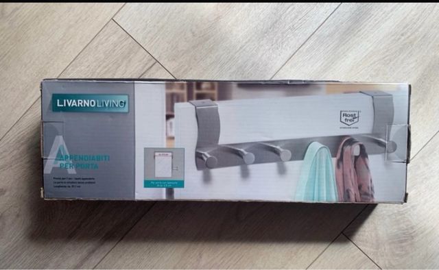 Colgador perchero con 6 soportes para puerta