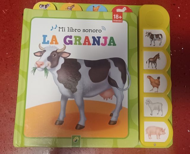Libro con sonido de animales 