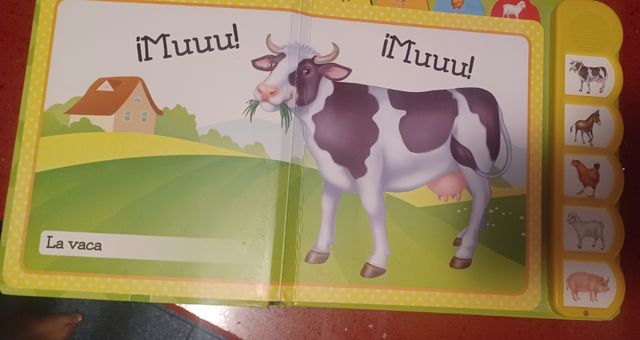 Libro con sonido de animales 