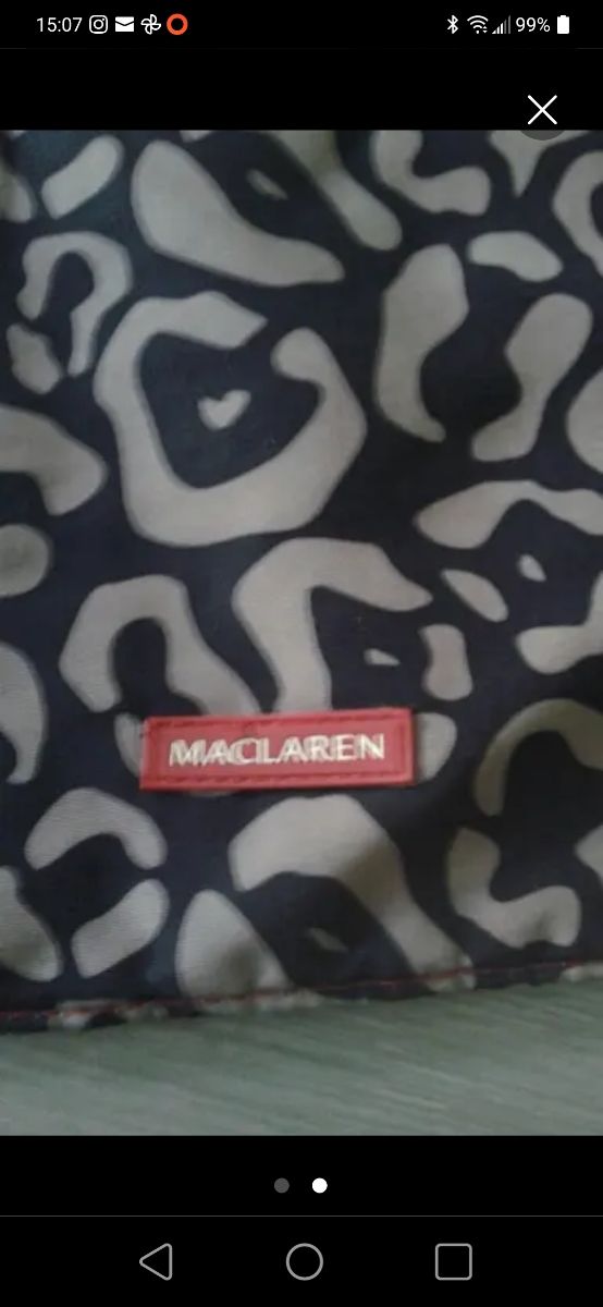 Maclaren colchoneta reversible