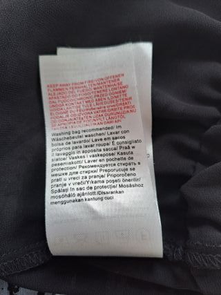 Vestido asimétrico sin estrenar talla M grande