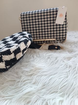 Bolso Tweed Naf Naf 
