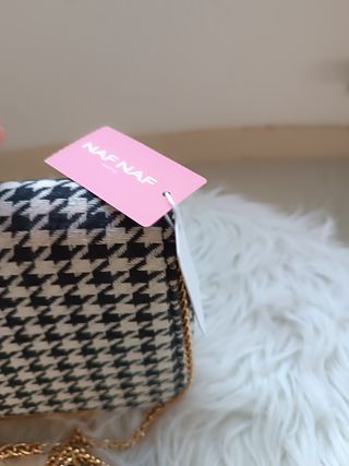 Bolso Tweed Naf Naf 
