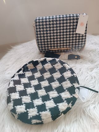 Bolso Tweed Naf Naf 