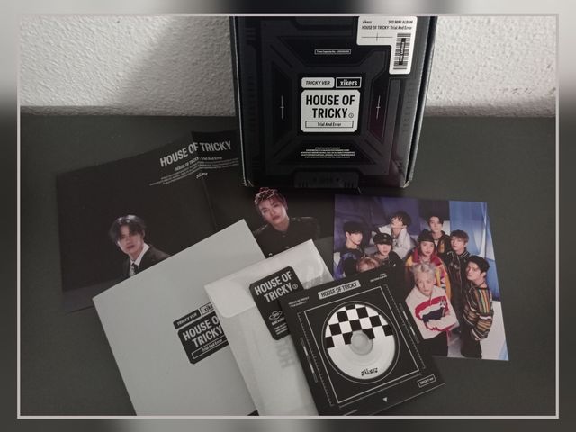 Álbum Xikers "Trial & Error" Tricky ver.