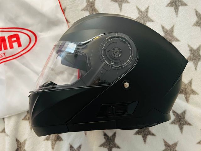 Casco de moto modular ECE HomologadoYEMA