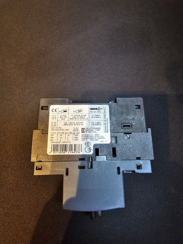 Interruptor Siemens SIRIUS 3RV2021-4FA10