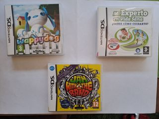Seis videojuegos Nintendo: Uno 3DS y cinco DS