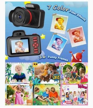 Cámara fotos infantil SD 32 GB
