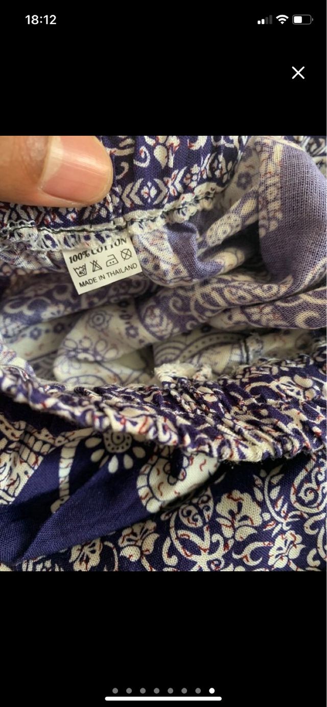 Pantalón nuevo hippie