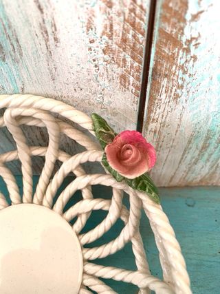 MANISES CERÁMICA TRENZADA VINTAGE.