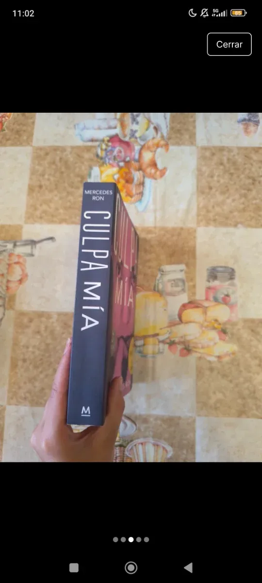 Culpa mía firmado por Mercedes Ron