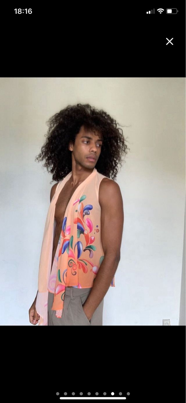 Chaleco psicodélico