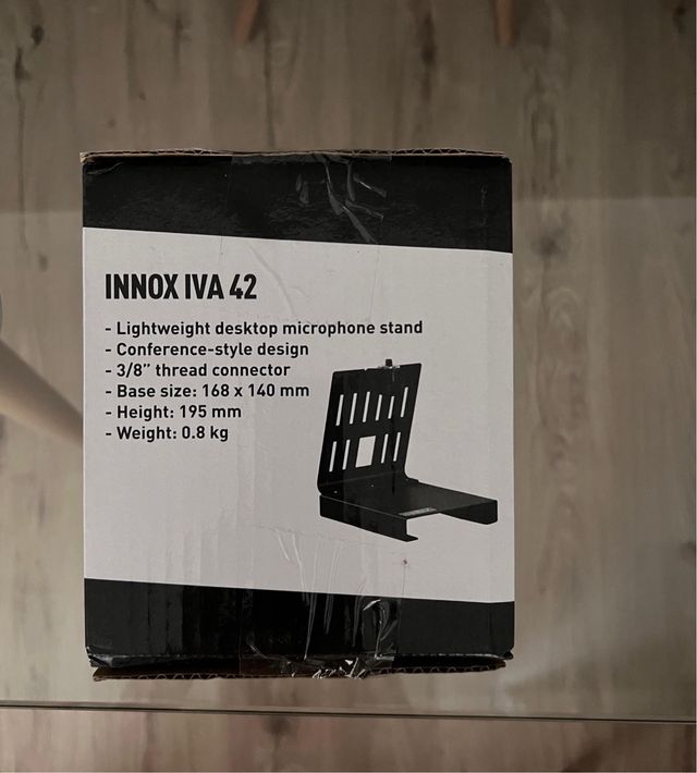 Soporte de mesa para micrófono