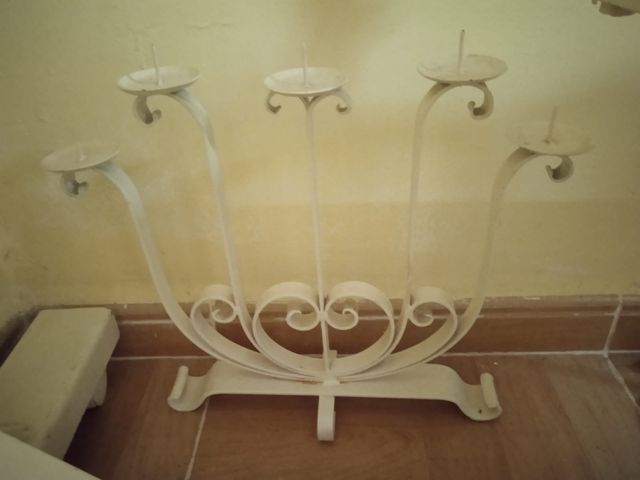  Porta velas Candelabro