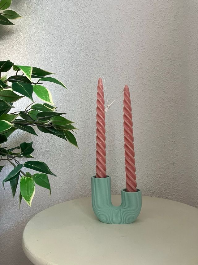 Portavelas de diseño