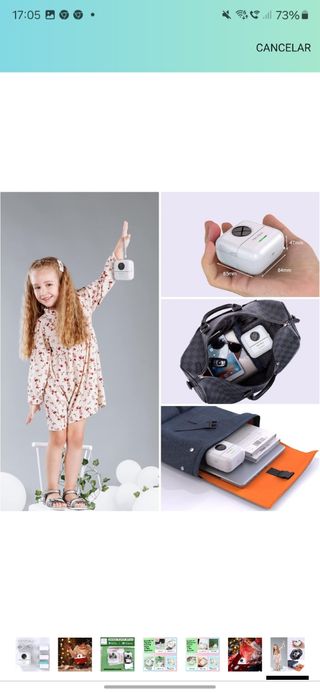 Impresora portátil VKUSRA para móvil