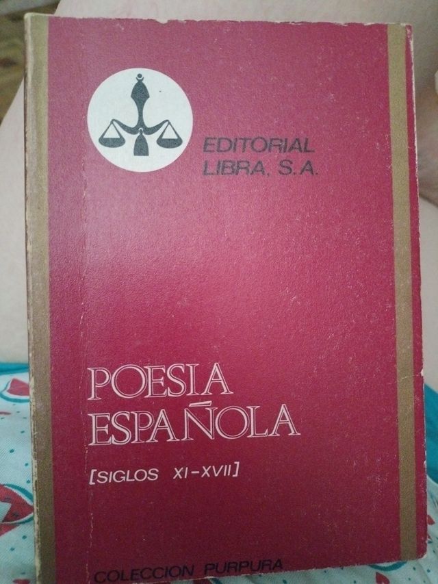 Poesía española siglos XI-XVII