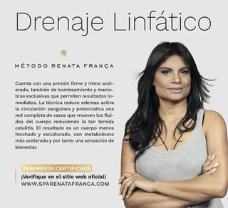 Masaje drenaje linfático 1 hora