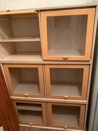 3 Armarios con puertas. 20€ los 3