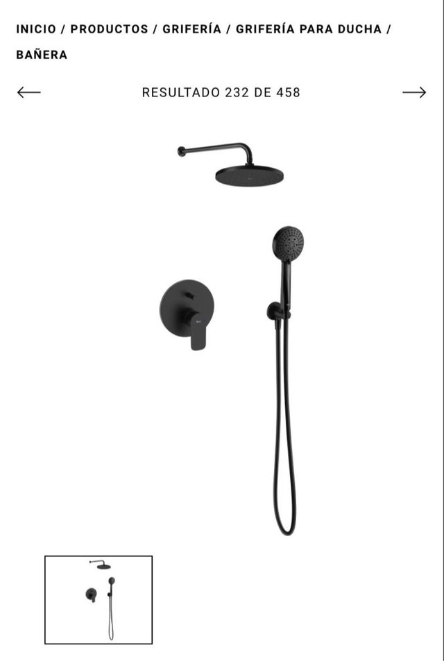 Nova torneira de casa de banho Roca Cala