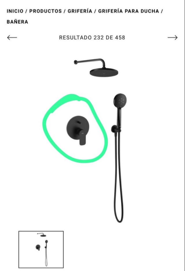 Nova torneira de casa de banho Roca Cala