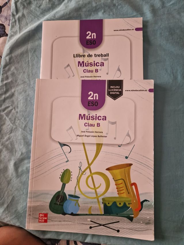 Libros 2 ESO Musica McGraw Hill