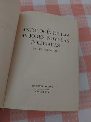 Antología de las mejores novelas polocia