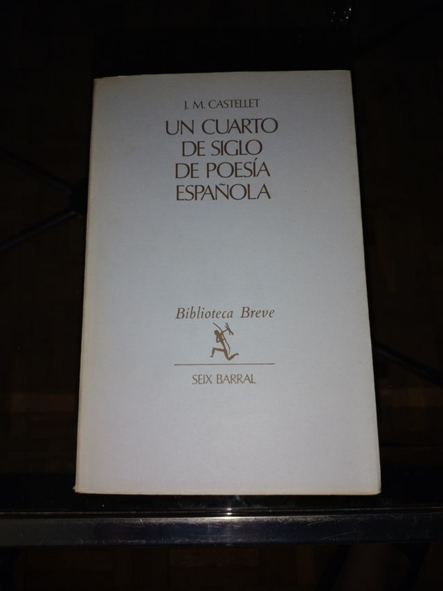 Un cuarto de siglo de poesía española