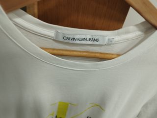 Camiseta Calvin Klein blanca