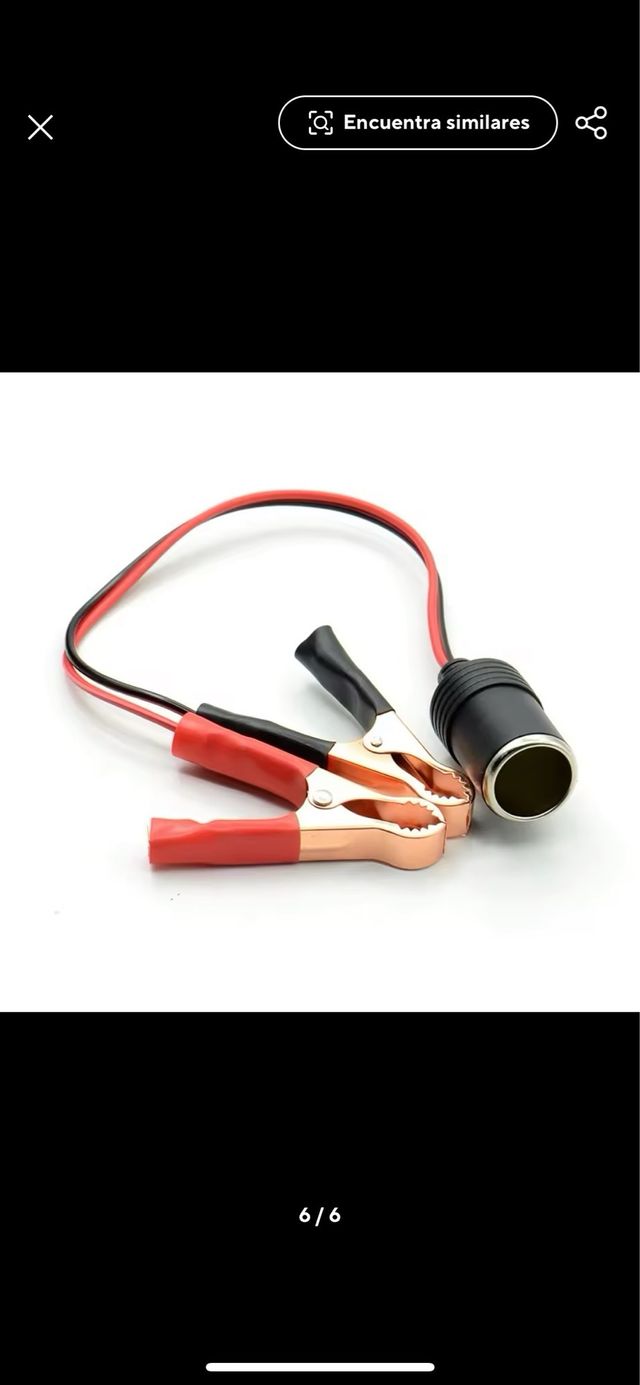 Terminal de bateria con clip