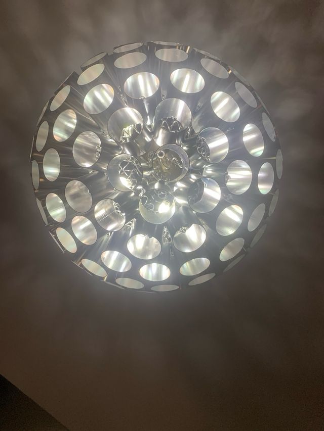 Lampara de techo bola