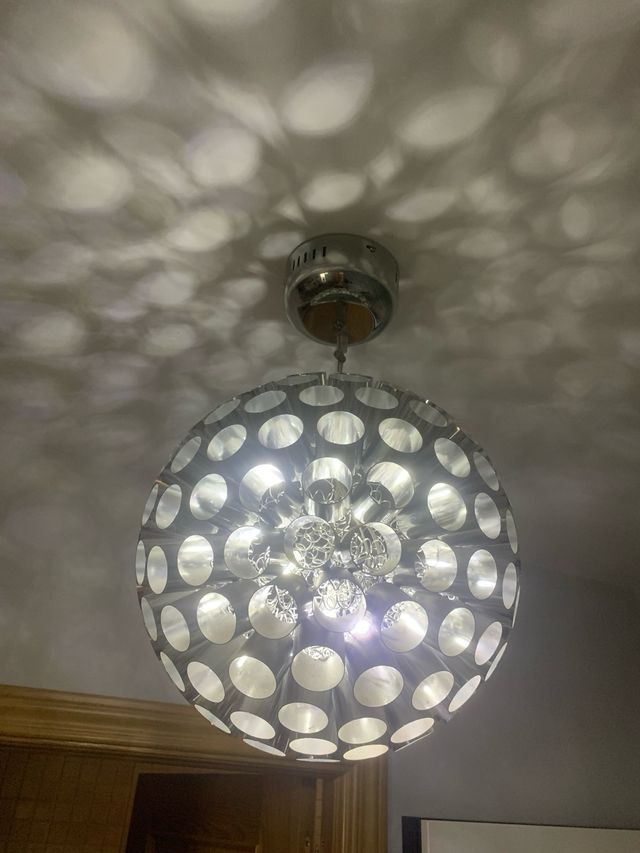 Lampara de techo bola