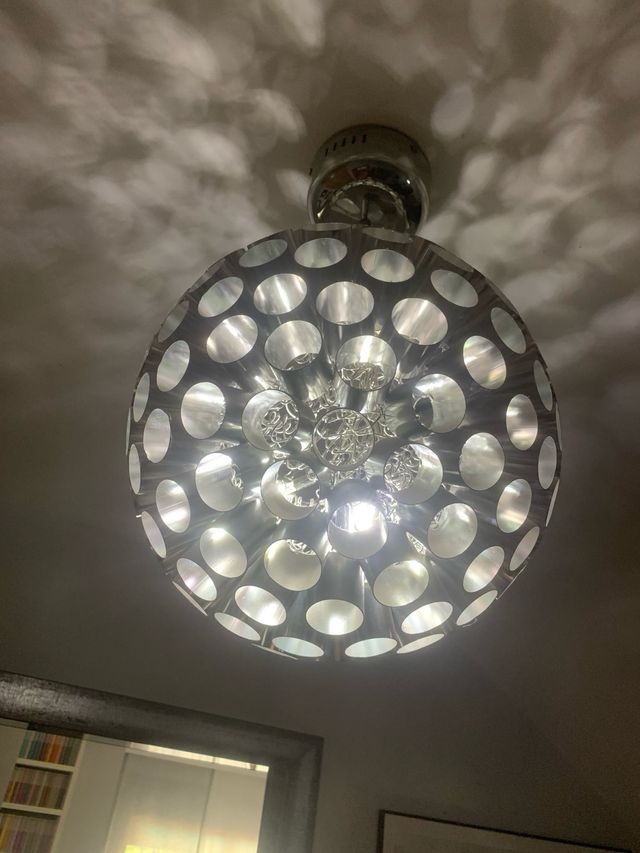 Lampara de techo bola