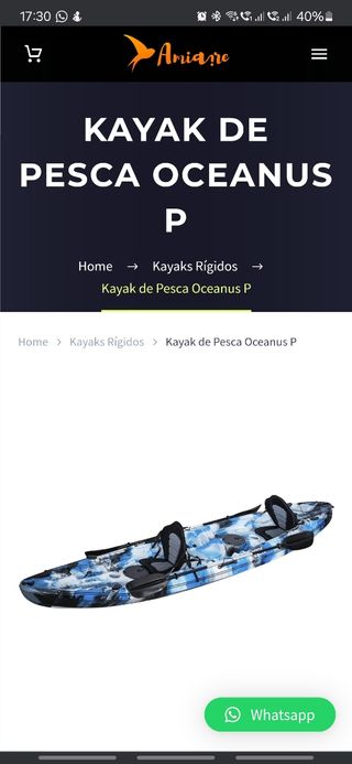 Kayak Travesía Rígido 2 adultos + 1 niño