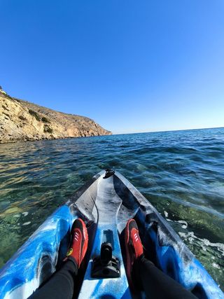 Kayak Travesía Rígido 2 adultos + 1 niño