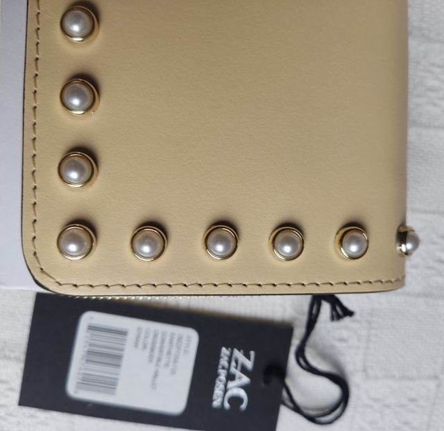 Bolso piel cruzado convertible cartera 