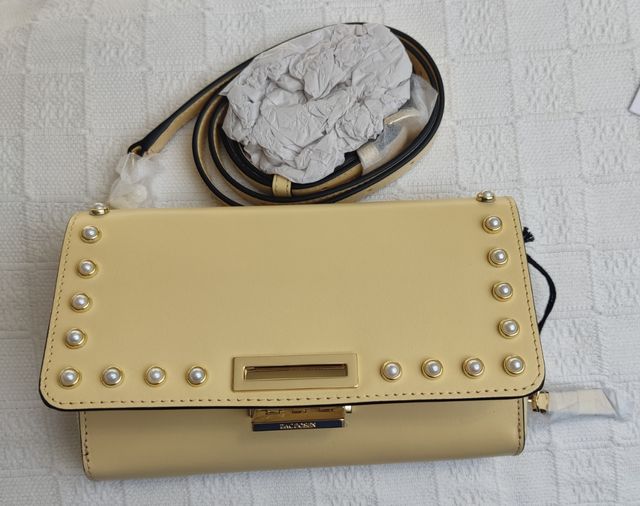 Bolso piel cruzado convertible cartera 