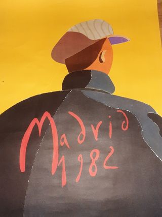 Cartel oficial del mundial 82