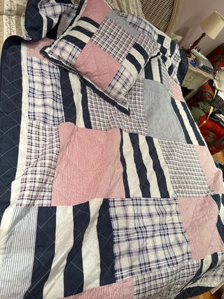 Dos colchas niño reversible cama 90  - qupx230