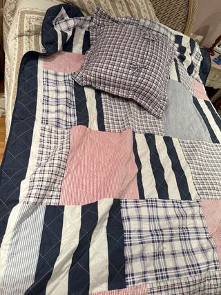 Dos colchas niño reversible cama 90  - qupx230