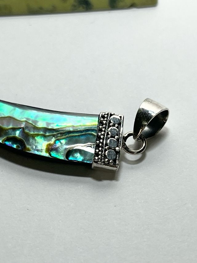 Colgante Cuerno De Plata De Ley 925