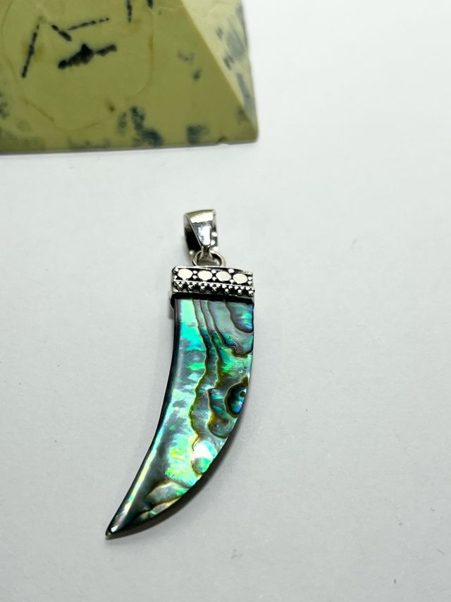 Colgante Cuerno De Plata De Ley 925