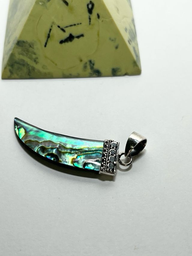 Colgante Cuerno De Plata De Ley 925