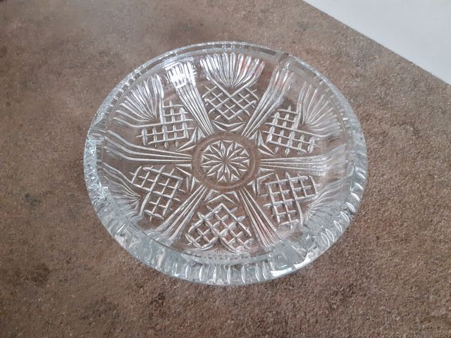 Posacenere vintage in cristallo 