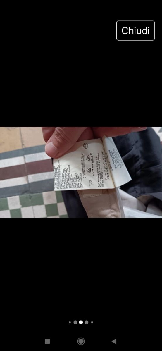 Pantaloni diesel casual  vintag misto lana