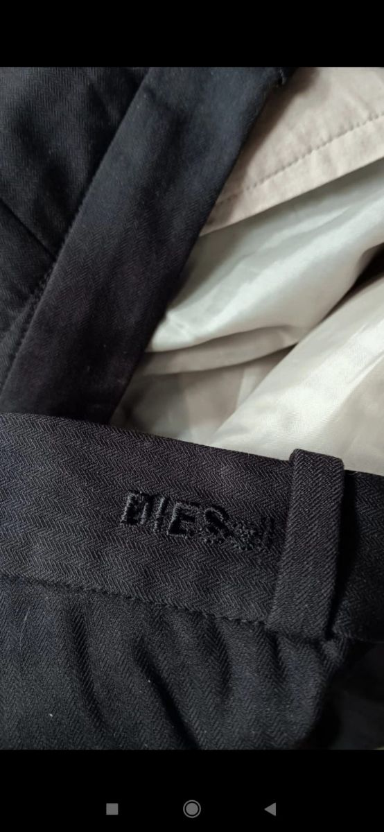 Pantaloni diesel casual  vintag misto lana