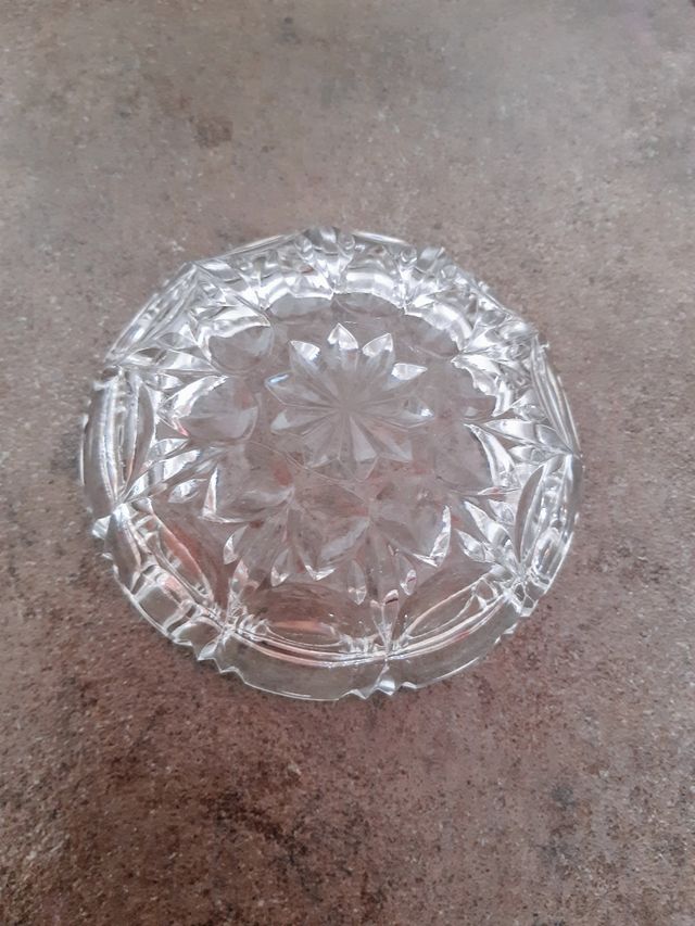 Posacenere vintage in cristallo 
